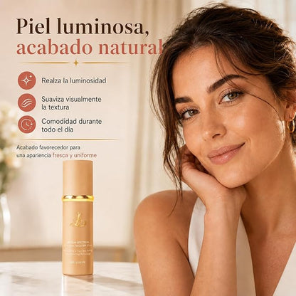 BASE DE MAQUILLAJE 4 EN 1 Tecnología Mimética de Color